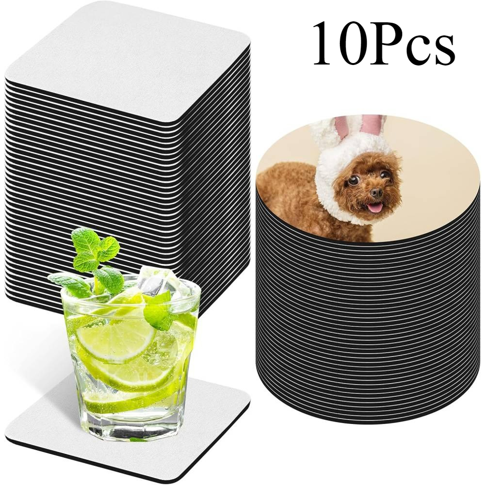 10-delige sublimatie onderzett - Coaster Sublimation Blank recensie en prijs