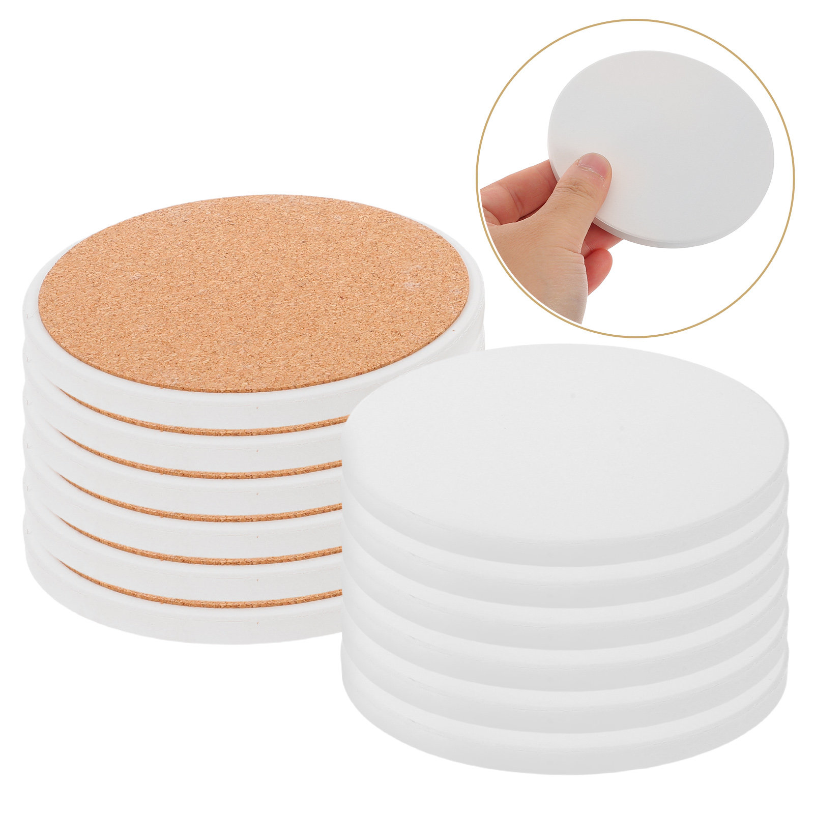 12 stuks sublimatieonderzetter - Coaster Sublimation Blank recensie en prijs