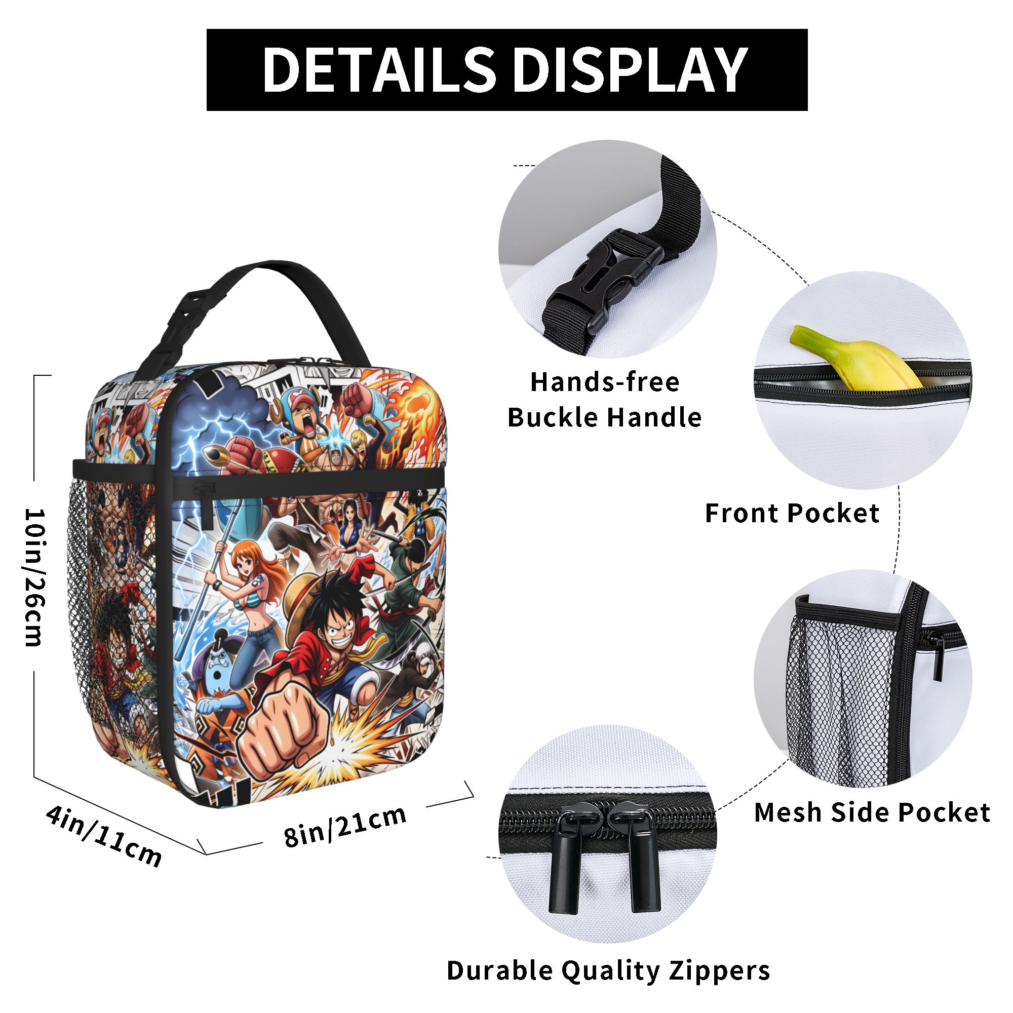Een P-Pieces Luffy's geïsoleer - Tote Bag Sublimation recensie en prijs
